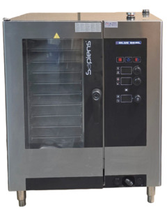 Blue Seal Sapiens E10RSDW Electric 10-Tray Combi Oven + Z24 Stacking Kit - 899629