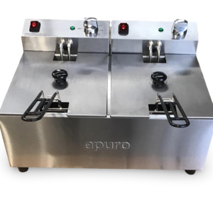 Apuro: Apuro FC255-A Twin Tank Fryer - 824172