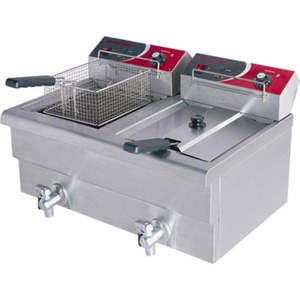 Benchstar EF-S7.52/15 15 Amp Double Benchtop Electric Fryer