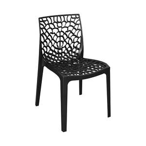 161-APP-B Duke Outdoor Polypropylene Chair (Black)