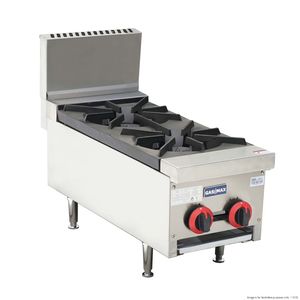 GasMAX Cook Top LPG 2 Burner With Flame Failure RB-2ELPG