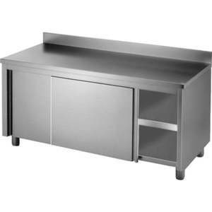 Modular Systems: DTHT-1200B/A - KITCHEN TIDY WORKBENCH CABINET with SPLASHBACK