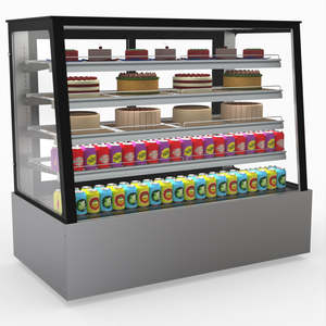 Bonvue Deluxe Chilled Display Cabinet - SLP850C 1500x800x1350