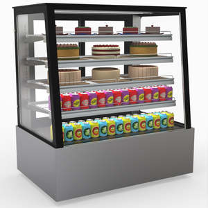 Bonvue Deluxe Chilled Display Cabinet - SLP840C 1200x800x1350