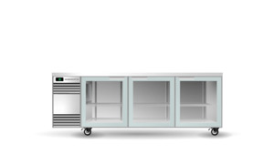 Skope BackBar 3 Glass Swing Door SlimLine Fridge - SL.3.GSW