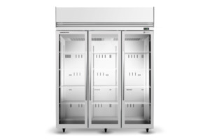 Skope: Skope Skope TMF1500N-A 3 Glass Door Display or Storage Freezer Lit Sign 1396L - TMF1500N-A