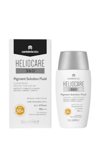 Products: Heliocare Pigment Solution Fluid - Restore COSMED. Skin Clinic- Huapai, West Auckland