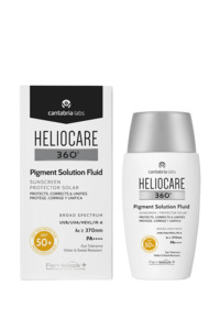 Products: Heliocare Pigment Solution Fluid - Restore COSMED. Skin Clinic- Huapai, West Auckland