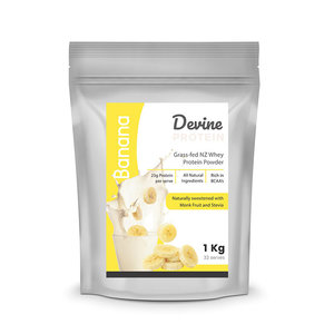 Products: Devine Protein Banana (limited edition flavour) - Results Nutrition Centre