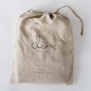 Linen Duvet Cover - Nature