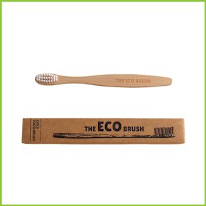 Health And Beauty: Kid's Bamboo Toothbrush - Eco Brush