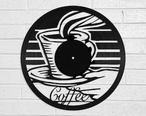 Vinyl Record Art: Coffee