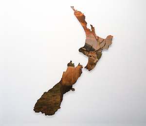 Stag NZ Wood Print