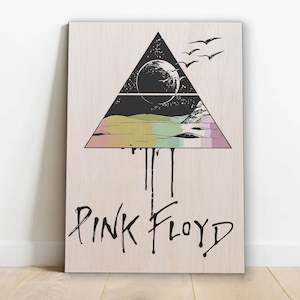Wood Posters: Pink Floyd