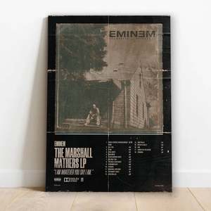 Wood Posters: Eminem