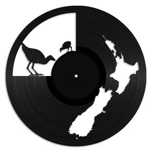 NZ Map & Pukeko