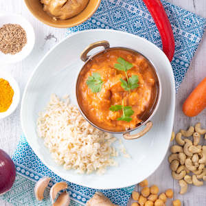 Top Sellers: Indonesian Chickpea Satay w Brown Rice
