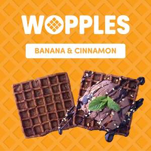 Top Sellers: Wopples Banana & Cinnamon 320g (pack of 8)