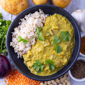 Top Sellers: Warming Dahl Aloo w Brown Rice
