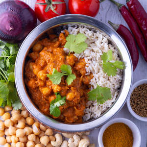 Top Sellers: Not Butter Chickpeas w Brown Rice (S)