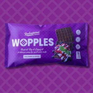 Frontpage: Wopples Sultana & Spice 320g (Pack of 8)