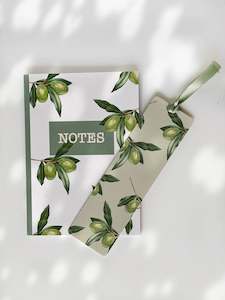 Stationery: Notebook OLIVE | THE SEWING SAILOR