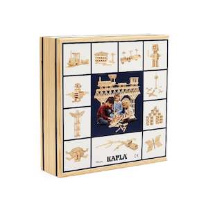 Create Play: KAPLA 100 Case: 100 Natural planks