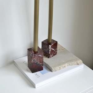 Candle Holder Red Wine |