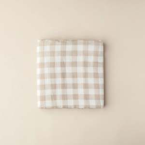 CLASSIC GINGHAM SWADDLE | SB