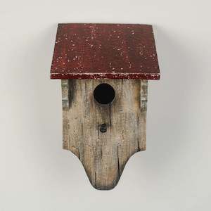 Rustic Wooden Bird House | REVOLOGY