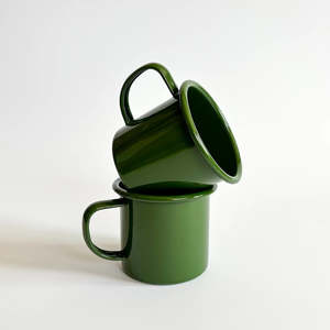 HUNTER GREEN ENAMEL Camping CUP 350ML |