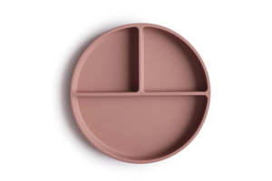 Kids: Silicone Suction Plate - pink | TINYB