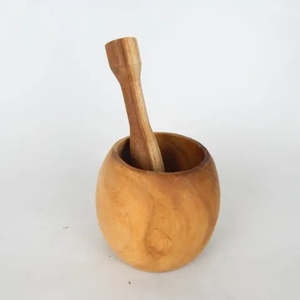 Teak Mortar & Pestle | REVOLOGY