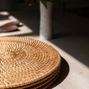 Kitchen: Walnut Rattan Placemat | REVOLOGY