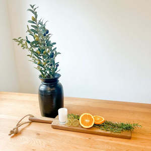 Revology Designs: Wooden Water Vase – Black | REVOLOGY