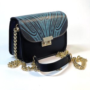 Handbags: Whai Moko - Small Crossbody Bag - Turquoise - PRE ORDER