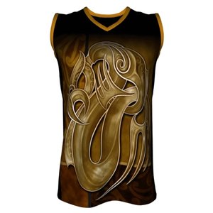 Fashion And Apparel: Basketball Singlet - Tangaroa