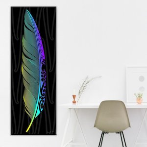 Canvas Art Prints: Raukura Canvas Print