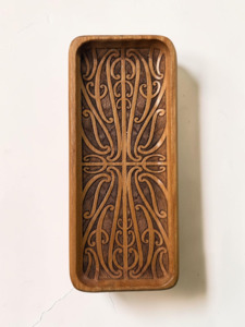 All: Ring tray - moko engraved