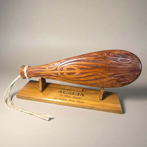All: Patu with Muka Tether and Uncarved Stand