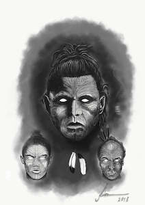 Mahi A Atua: Rehua - Paper Print