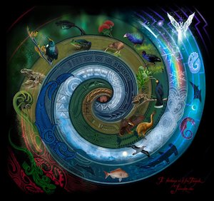 Mahi A Atua: Ko Te Kimi-Ira-Tangata   - Paper Print