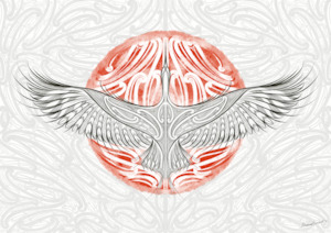 Canvas Art Prints: Kotuku Rakura