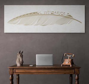 Raukura Canvas Print - Landscape - AIO