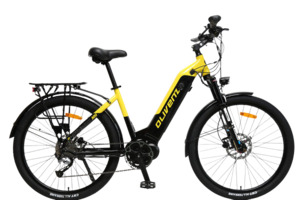 Bikes: Olivenz City Rider ebike | Gloss Yellow