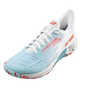 Womens Squash Shoes: Yonex Power Cushion Cascade Drive White Water Blue