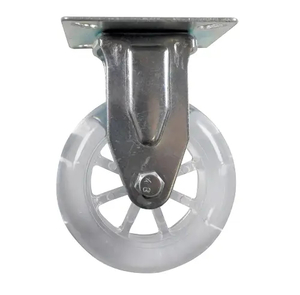Products: Fixed Plate Castor 100mm Polyurethane 70kg – EHI100DCF - Rex Industrial Equipment NZ
