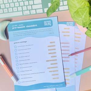 Digital Downloads: shopify pre-launch checklist