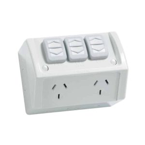 Weatherproof Double Gpo 15a