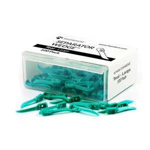 Separator Wedges: Separator Wedge - Large - Teal - 100 Pack